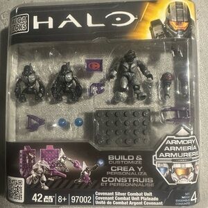 Mega Bloks Halo Covenant Silver Combat Unit
